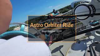 Astro Orbiter Ride In Tomorrowland  Magic Kingdom Disney 2024 [upl. by Pastelki]