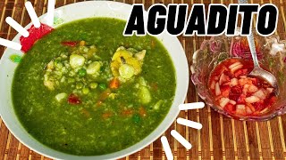 Como preparar Aguadito de Pollo Receta peruana y fácil [upl. by Llerryt]