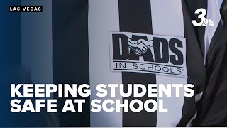 Dads in Schools looks to address student behaviors as kids return to school in Las Vegas [upl. by Enialahs]