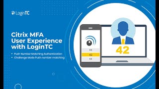 Citrix GatewayADCNetScaler MultiFactor Authentication MFA UX with Anywhere Push Number Matching [upl. by Aleyak]
