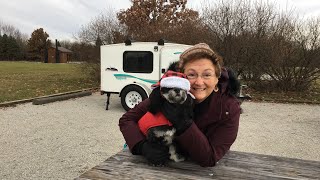 Winter Camping at Prophetstown State Park [upl. by Nylevol752]