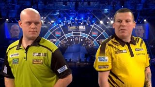 Van Gerwen v Chisnall QF 2021 World Championship [upl. by Ydrah]