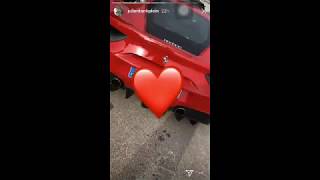 Julien Tanti Très Tchatcheur avec sa nouvelle Ferrari 488gtb [upl. by Neddie762]