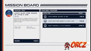 Starfield  Locate Solar Storm Seasons in Luytens Star Gameplay Walkthrough [upl. by Olotrab]