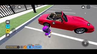 Reviewing the 1986 TVR V8S in Roblox Driving Empire [upl. by Aridan]