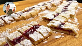 Schnelle Weihnachtsplätzchen mit Marmelade  Plätzchen einfach und schnell [upl. by Alcine]