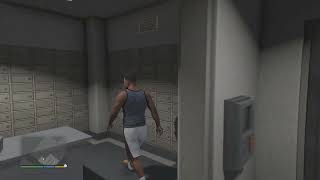 GTA V How to get into Pillbox Hill Fleeca Bank Vault in SinglePlayer [upl. by Amarillis]