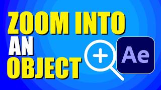 How To Zoom Into An Object In After Effects Quick amp Easy [upl. by Nillad]