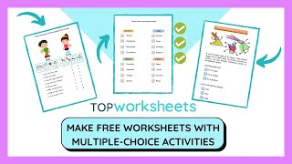 Online INTERACTIVE worksheets EXAMPLES for your students  Multiple choice ACTIVITIES [upl. by Ytineres]