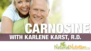 Carnosine for Anti aging  Professional Supplement Review  National Nutrition Canada [upl. by Millie]