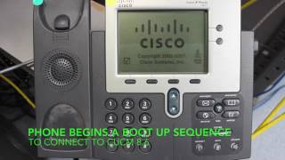 Factory Reset Cisco 7941 Image Reset [upl. by Dryden]