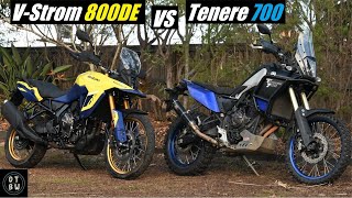 Suzuki VStrom 800DE vs Yamaha Tenere 700  Which Should You Buy [upl. by Marka]