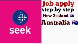 Apply jobs New Zealand 🇳🇿 ampAustralia  Full video with screen recoding  STEP by SETEP Process [upl. by Rednav601]