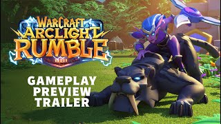 Gameplay Preview Trailer  Warcraft Arclight Rumble [upl. by Magel]