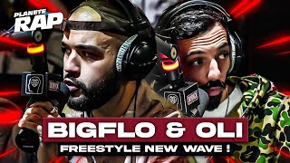 EXCLU BIGFLO amp OLI  FREESTYLE EN MODE NEW WAVE  PlanèteRap [upl. by Pelletier]