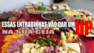 ENTRADAS PARA SUA CEIA DE NATAL  RECEITAS DA ROSA [upl. by Ydorb466]