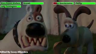 Wallace amp Gromit The Curse of the WereRabbit 2005 Final Battle with healthbars [upl. by Htor]