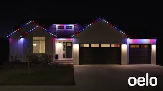 Add Extra Fourth of July Sparkle to Your Home with OELO Permanent Lights [upl. by Llerref]