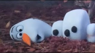 Olaf ah ah ah scene  Frozen 2 funny [upl. by Chamkis]