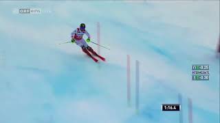 Marcel Hirscher Slalom SIEG Adelboden 2018 [upl. by Dielu]