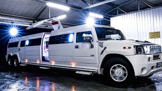 Hummer H2 Stretchlimousine 6x6 [upl. by Hurlbut275]