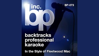 Gypsy Karaoke Instrumental Track In the Style of Fleetwood Mac [upl. by Assira]