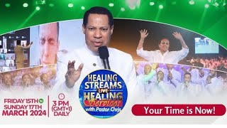 DAY 3 Healing Streams Live Healing Service with Pastor Chris [upl. by Bethesde]