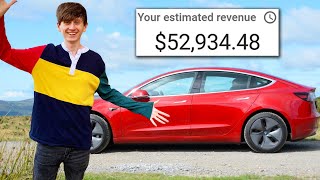 I paid for my Tesla by making Youtube videos about my Tesla [upl. by Retsae]