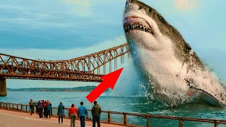 20 Times Megalodon was Caught on Camera and Spotted in Real Life [upl. by Namlas889]