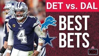 Detroit Lions vs Dallas Cowboys Best Bets Picks amp Predictions [upl. by Gherardi109]