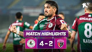 Match Highlights  Mohun Bagan Super Giant 42 NorthEast United FC  MW 15  ISL 202324 [upl. by Cass]