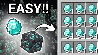 The Best Ways To Find Diamonds In Minecraft 120 [upl. by Tyoh]