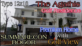 ADUH KERENNYA THE AGATHIS GOLF RESIDENCE SUMMARECON BOGOR Type Lbr12 [upl. by Amar]