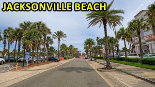 Jacksonville Beach Florida Driving Through [upl. by Arinaid]