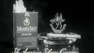 Montclair Cigarettes Commercial circa 1960s [upl. by Annor]