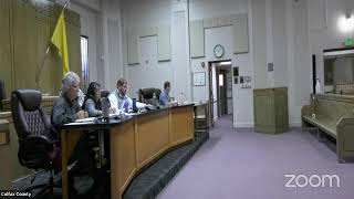 Colfax County Commission Meeting [upl. by Odlavu]