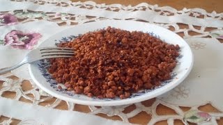 preparacion de chorizo de soya completo [upl. by Hankins]