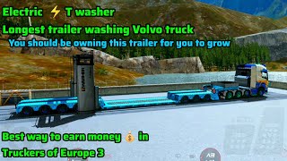 ExtremeVerylongtrailercleaningafteroffroadingGanamTrucksVideoGames truckersofeurope3 [upl. by Korff]