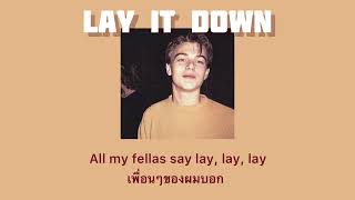 Lay it down  steelix remix   Lloyd แปลไทย  thaisub [upl. by Ellerihs]