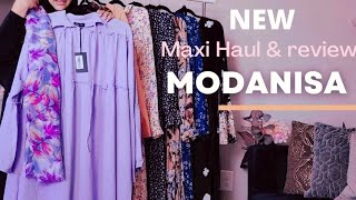 Modanisa maxi haul 2022 under 20 reviews maxi dress haul haulmodanisa [upl. by Wira200]