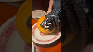 The best style of pizza in Chicago tasty chicago pizza deepdish pizzapotpie barpizza yummy y [upl. by Gernhard459]