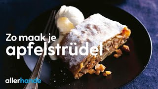 Apfelstrudel maken  Recept  Allerhande [upl. by Auhoj953]