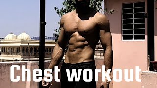 Chest Workout How to build a perfect chest l Shashank Singh Shekhawat [upl. by Arak653]