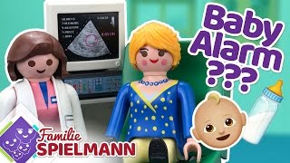 SCHWANGER oder KRANK Das Geheimnis um Mama wird gelüftet Playmobil Film deutsch [upl. by Walcoff428]