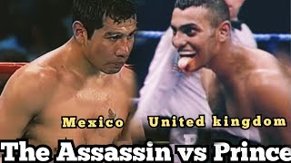 Antonio Barera mexico vs Naseem Hamed UK Featherweight Championship prince barrera [upl. by Aurie]