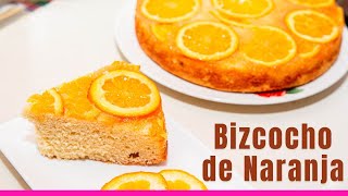 Bizcocho invertido de naranja fácil y delicioso upside down orange cake [upl. by Werdma]