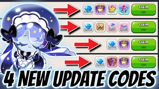 4 NEW Update CODES 😱 Redeem Now in Cookie Run Kingdom [upl. by Ninette]