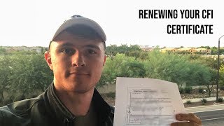 Renewing Your CFI Certificate  American Flyers FIRC Review [upl. by Vowel111]