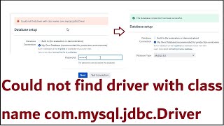 Fix Could not find driver with class name commysqljdbcDriver During Jira and MYSQL Set Up [upl. by Anivel]