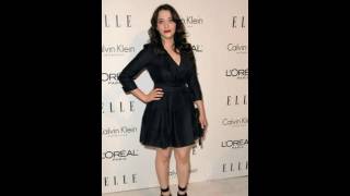 Kat Dennings Shows off Her Leather Pants Boots and Dress [upl. by Adnwahsat944]